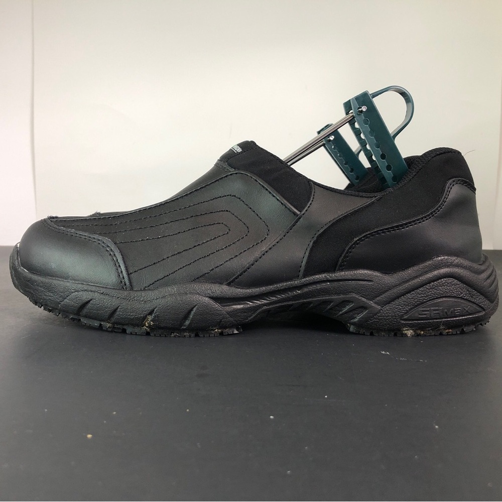 SR Max Charlotte Men's Slip-On Work Shoes – Size‎ 8.5, Slip-Resistant & Stylish
